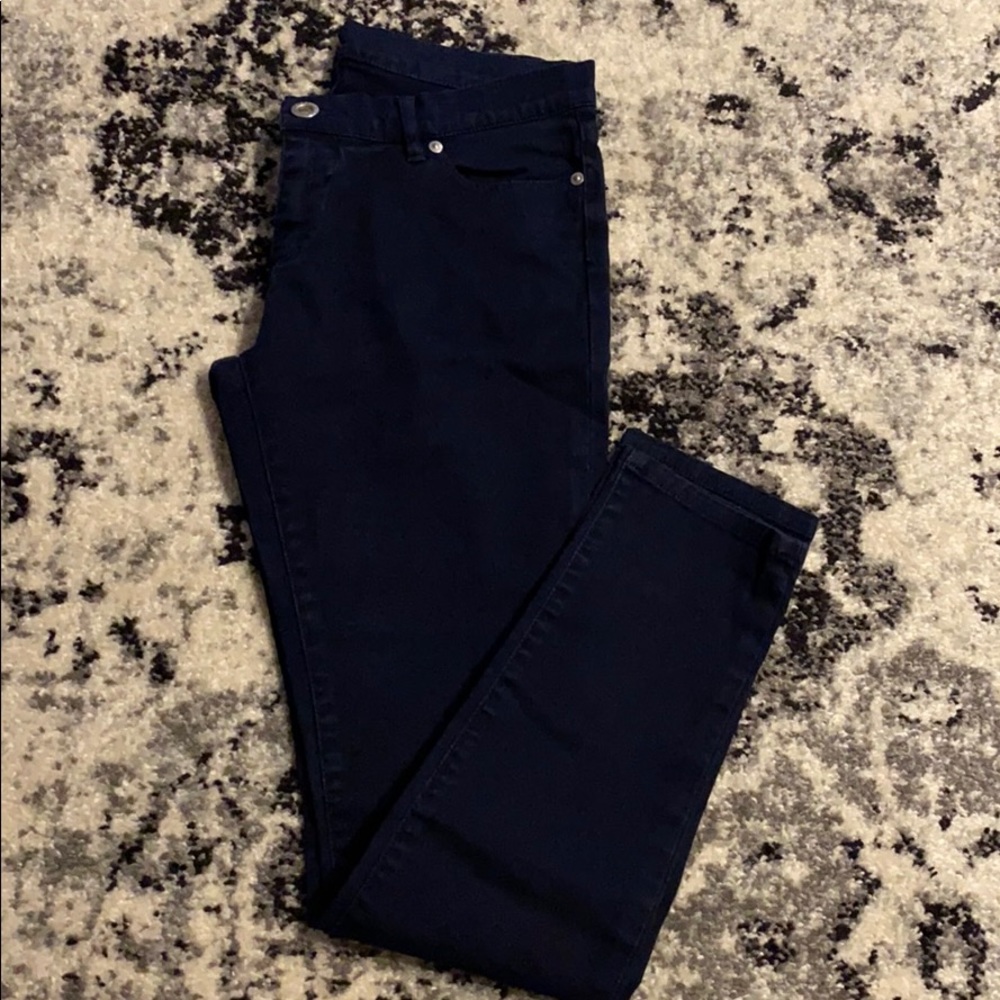 Lacoste Dark Wash, Skinny Leg Denim
